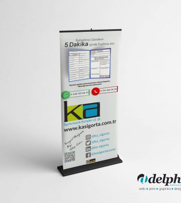 roll up banner, ankara, uygun fiyatlı roll up banner, delphi reklam, ankara